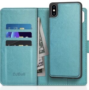 iPhone Xs Max 6.5 inch 2-in-1 Detachable Wallet case with Credit Card Holder